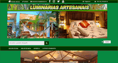 Desktop Screenshot of luminariasartesanais.com.br