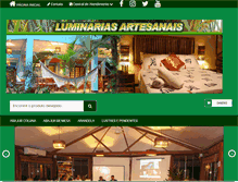 Tablet Screenshot of luminariasartesanais.com.br